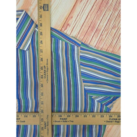Polo Ralph Lauren Regent Classic Fit Striped Dress Shirt Medium - Picture 6 of 6